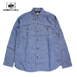 FREEWHEELERS 「Neal」VINTAGE INDIGO CHAMBRAY#2413001