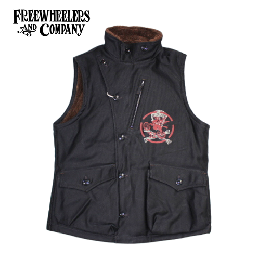 FREEWHEELERS WINTER AVIATOR'S VEST #2431004