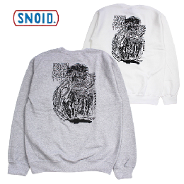 SNOID BORN MEAN Crew neck SWEAT