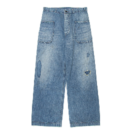 BOW WOW　USN M44 DUNGAREE TROUSERS, SIDE SEAMLESS