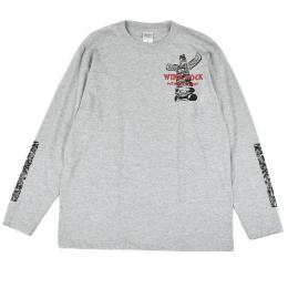 [WINGROCK]  HAIDA L/S TEE gray