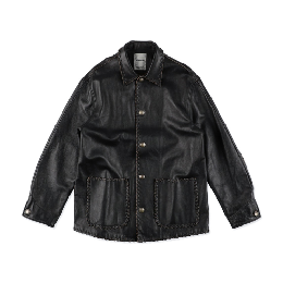 BOW WOW　BRAIDED LEATHER COVERALL BW252-BLC