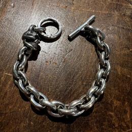 STOP LIGHT Single Skull Bracelet