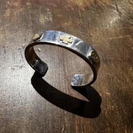 アイアンクロスバングル+K18