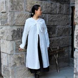 KAPITAL 一重ガーゼ×ローンKAMADOワンピース　K1703OP026