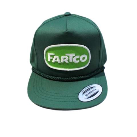 FARTCO INC. BLOB GREEN SNAP BACK CAP NICK Anaheim