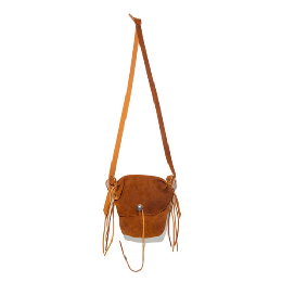 BOW WOW　DEER SKIN BAG SUEDE brown
