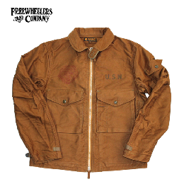 FREEWHEELERS "GILMORE OIL" S-8 AVIATORS' JACKET