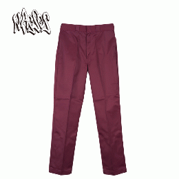 MASSES(マシス)　WORK PANTS TC　BURGUNDY