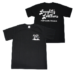 Langlitz Leathers S/S T-SHIRT LLC-003 Type A black