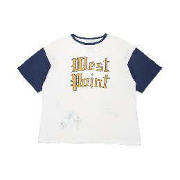 BOW WOW　WEST POINT LOGO RIBBED SS CS
