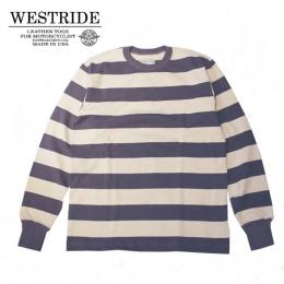 WEST RIDE CYCLE TOGS HEAVY BORDER LONG TEE
