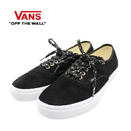 VANS Authentic Shine Lace　Black/True White