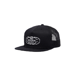 THE H.W.DOG&CO. MESH TRUCKER CAP - Black