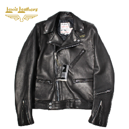 Lewis Leathers 441T Tight Fit cyclone shp-bk