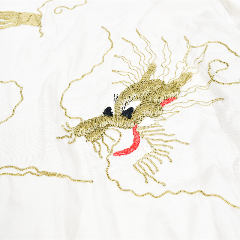 【KAPITAL】  レーヨン　KAKASHIシャツ　(ドラゴン刺繍)