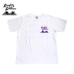 Langlitz Leathers LLC-003 Type A 2tone S/S Tee wh