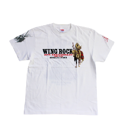 [WING ROCK]  30th S/S TEE white