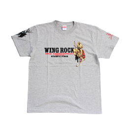 [WING ROCK]  30th S/S TEE gray