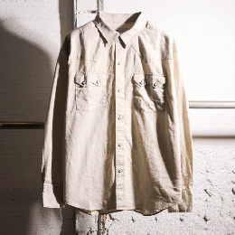 MASSES　WESTERN SHIRT NP NATURAL