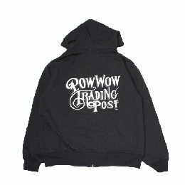 POWWOW Trading Post ORIGINAL HOOODIE 25AW　bk