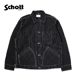 Schott OLD HICKORY DENIM JACKET BLACK