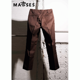 MASSES　WORK PANTS L　Brown
