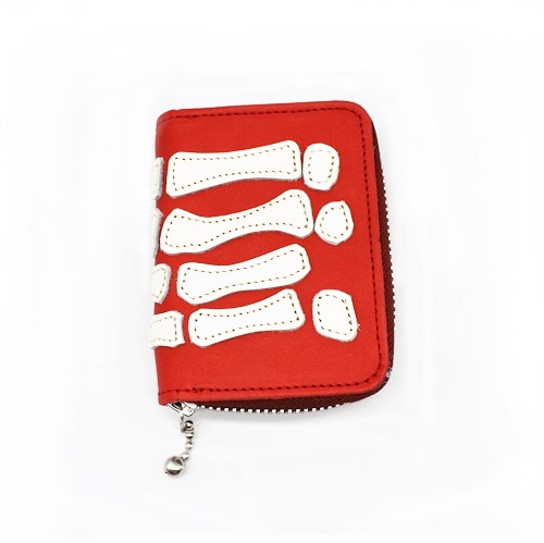 定期入れの KAPITAL THUMBS UP BONE HAND ZIP WALLET キャピタル