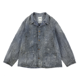 BOW WOW　PAINT-STAINED ENGINEER'S COVERALL