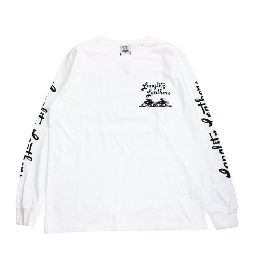 Langlitz Leathers LLC-004 L/S Tee(Type A-Flag) wh