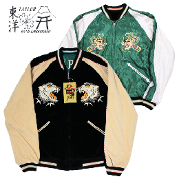 TAILOR TOYO  Velveteen × Acetate Souvenir Jacket