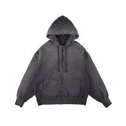BOW WOW WEATHERED ZIP HOODIE