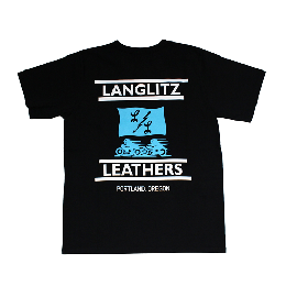 Langlitz Leathers Short Sleeve T-shirt LL-297 bk