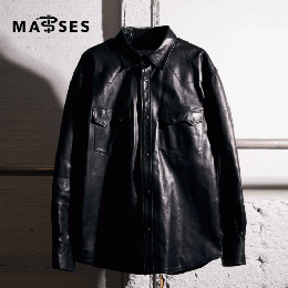 MASSES　HORSE LEATHER SHIRT VINTAGE W