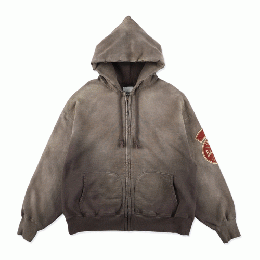 BOW WOW BASEBALL CHAMPION ZIP HOODIE AGED