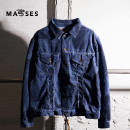 MASSES　CORDUROY TRUCKER JKT PW