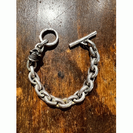 STOP LIGHT SINGLE SKULL BRACELET