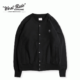 WESTRIDE 25FW RW SNAP SWEAT 25-01 BLK