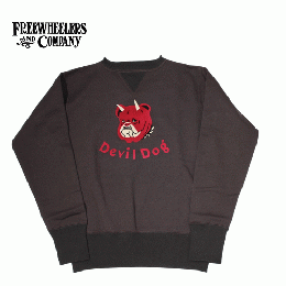 FREEWHEELERS "Devil Dog" DOUBLE V SWEAT #2534003