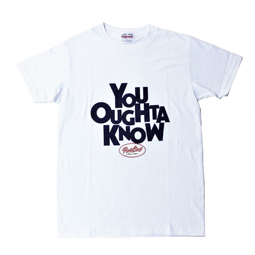 PORKCHOP  YOU OUGHTA KNOW TEE ティーシャツ