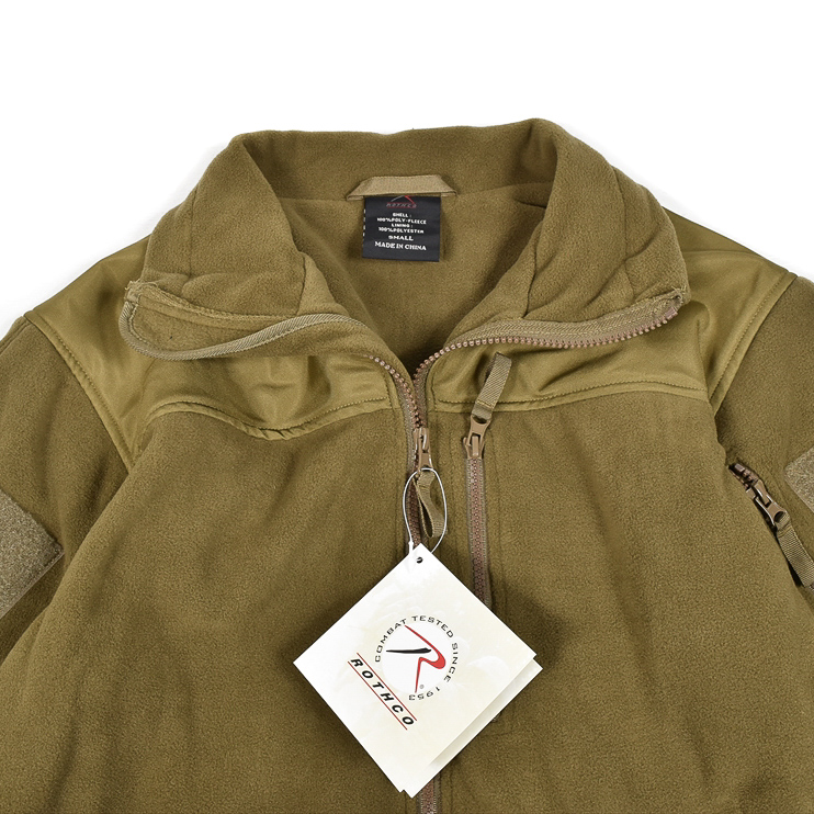 【ROTHCO】  Spec Ops Tactical Fleece Jacket　COYOTE